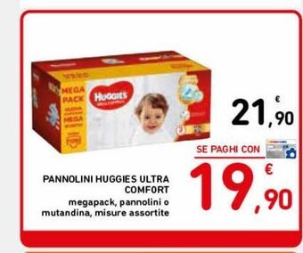 Spazio Conad Pannolini huggies ultra comfort offerta