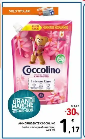 Spazio Conad Ammorbidente coccolino offerta