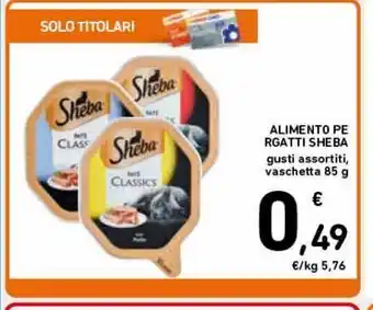 Spazio Conad Alimento per gatti sheba offerta