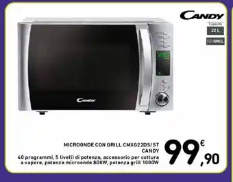 Spazio Conad Microonde con grill candy offerta
