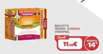 Bimbo Store Biscotto 1800gr offerta