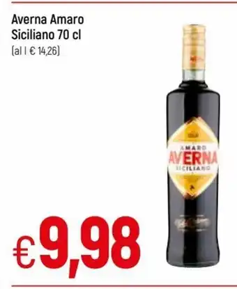 IperFamila Averna Amaro Siciliano 70 cl offerta