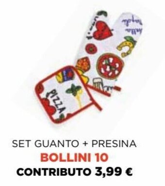 Set Guanto + Presina Bollini 10