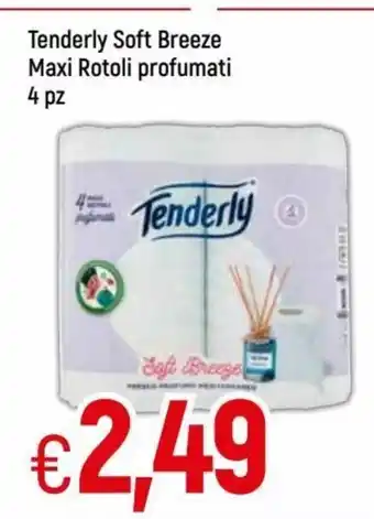 IperFamila Tenderly Soft Breeze Maxi Rotoli profumati 4 pz. offerta
