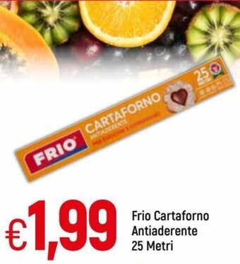 IperFamila Frio Cartaforno Antiaderente 25 Metri offerta