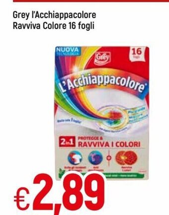 IperFamila Grey L'Acchiappacolore Ravviva Colore 16 fogli offerta