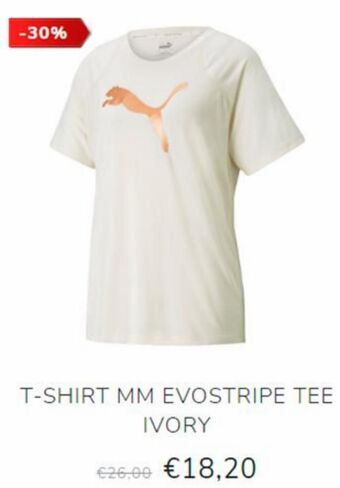 Globo Moda T-shirt manica corta puma offerta
