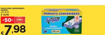 Bennet Panni umidi lavapavimenti swiffer offerta