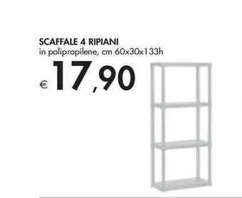 Bennet Scaffale 4 ripiani offerta