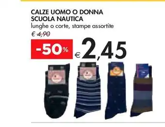 Bennet Calze uomo o donna scuola nautica offerta