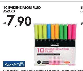 Bennet 10 evidenziatori fluo award offerta
