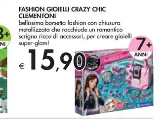 Bennet Fashion giolielli crazy chic clementoni offerta