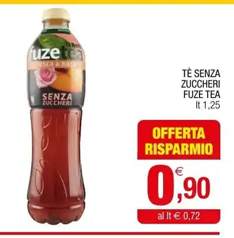 Té Senza Zuccheri Fuze Tea lt 1,25