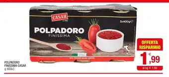 Polpadoro Finissima Casar 400 g x 3