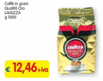 Famila Superstore Lavazza Caffè in grani Qualità Oro g 1000 offerta