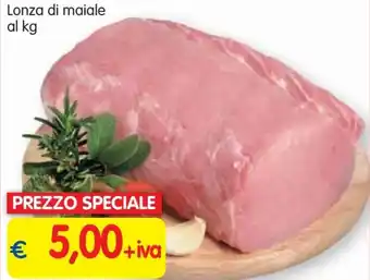 Famila Superstore Lonza di maiale offerta