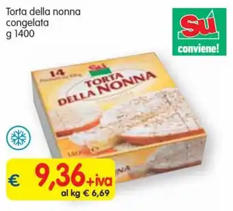 Torta della nonna congelata g 1400