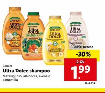 Lidl Ultra dolce shampoo offerta