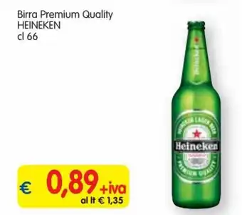 Famila Superstore Heineken Birra Premium Quality cl 66 offerta