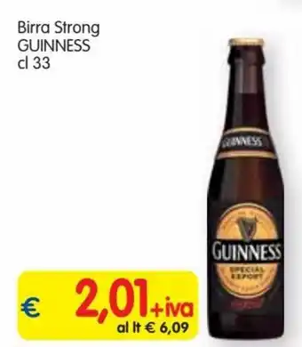 Famila Superstore Guinness Birra Strong cl 33 offerta