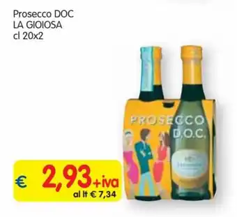 Famila Superstore La Gioiosa Prosecco DOC cl 20x2 offerta