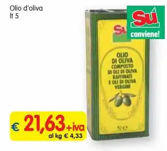 Famila Superstore Olio d'oliva lt 5 offerta