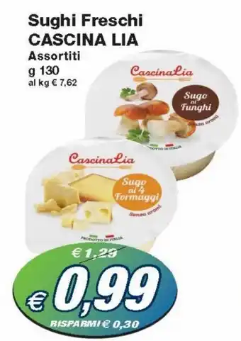 Cascina Lia Sughi Freschi assortiti g 130