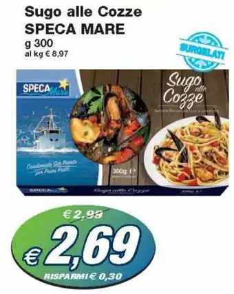 Prix Quality Speca Mare Sugo alle Cozze g 300 offerta