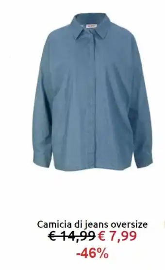 Bonprix Camicia manica lunga offerta