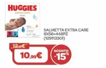 Bimbo Store Salvietta extra care 8x56=448pz offerta