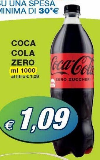 Prix Quality Coca Cola Zero ml 1000 offerta