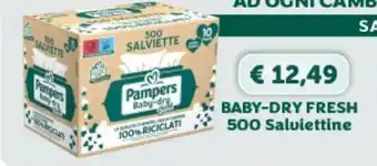 Bimbo Store Baby-dry fresh 500 salviettine offerta
