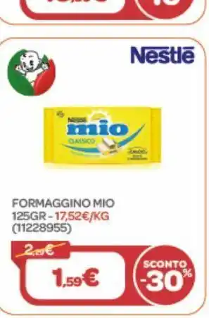 Bimbo Store Formaggino mio 125gr offerta
