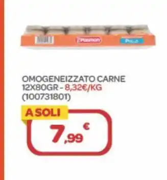 Bimbo Store Omogeneizzato carne 12x80gr offerta