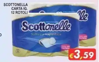 Maury's Scottonella Carta IG. 12 Rotoli offerta