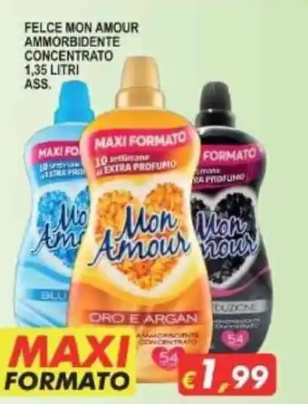 Maury's Felce Mon Amour Ammorbidente Concentrato 1,35 Litri Ass. offerta