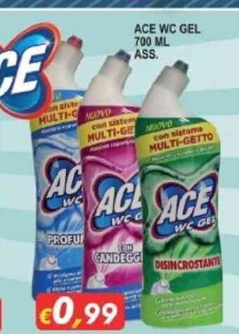 Maury's Ace WC Gel 700 Ml Ass. offerta