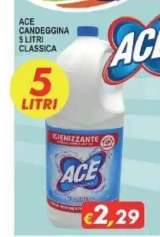 Maury's ACE Candeggina 5 Litri Classica offerta