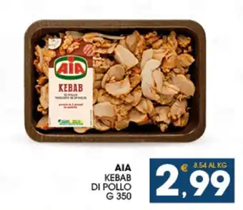 SeBón Supermercati AIA Kebab Di Pollo g 350 offerta