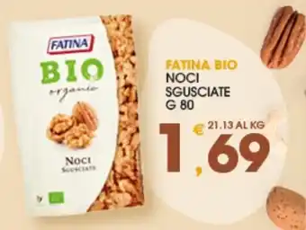 SeBón Supermercati Fatina Bio Noci Sgusciate g 80 offerta