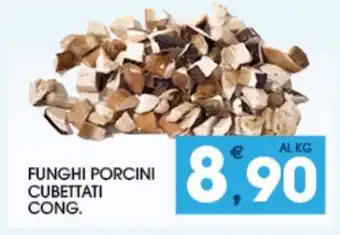Funghi Porcini Cubettati Cong.