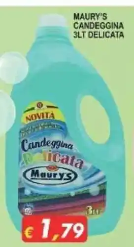Maury's Maury's Candeggina 3Lt Delicata offerta