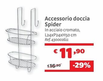 Accessorio doccia spider