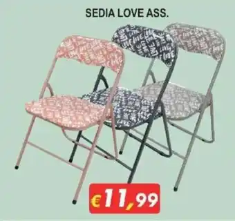 Sedia Love Ass.