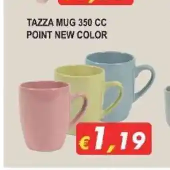 Maury's Tazza Mug 350 cc Point View Color offerta