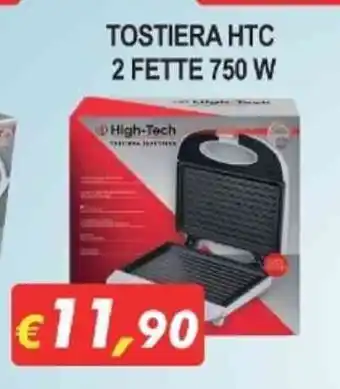 Maury's Tostiera HTC 2 Fette 750 W offerta