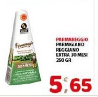 Mio Market Parmareggio Parmigiano Reggiano Extra 30 Mesi 250 gr offerta