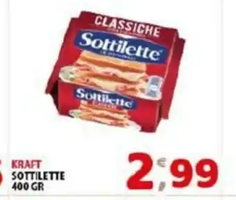 Mio Market Kraft Sottilette 400 gr offerta