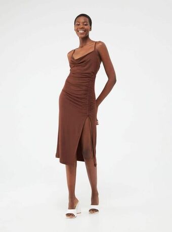 Terranova Vestito midi con arriccio laterale offerta
