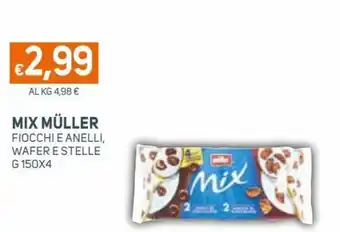 Ekom Müller Mix Fiocchie Anelli, Wafer e stelle G 150x4 offerta